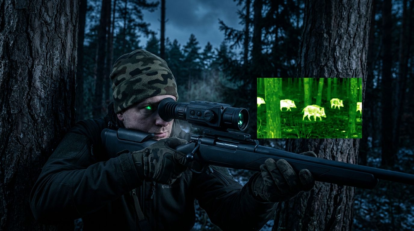 Polowanie nocne i z noktowizją – legalność i sprzęt w 2026 roku